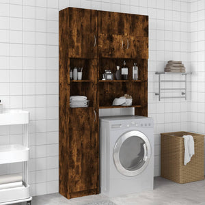 Badezimmerschrank Räuchereiche 190cm