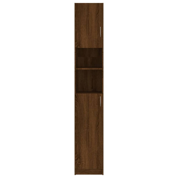 Badezimmerschrank Braun Eiche 32x25,5x190 cm