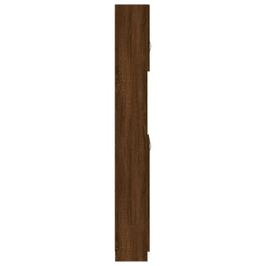 Badezimmerschrank Braun Eiche 32x25,5x190 cm