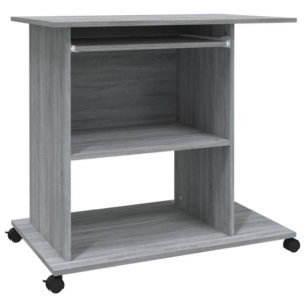 Schreibtisch Grau Sonoma 80x50 cm