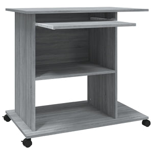 Schreibtisch Grau Sonoma 80x50 cm