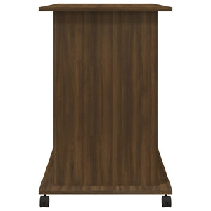 Schreibtisch Braun Eichenoptik 80x50 cm