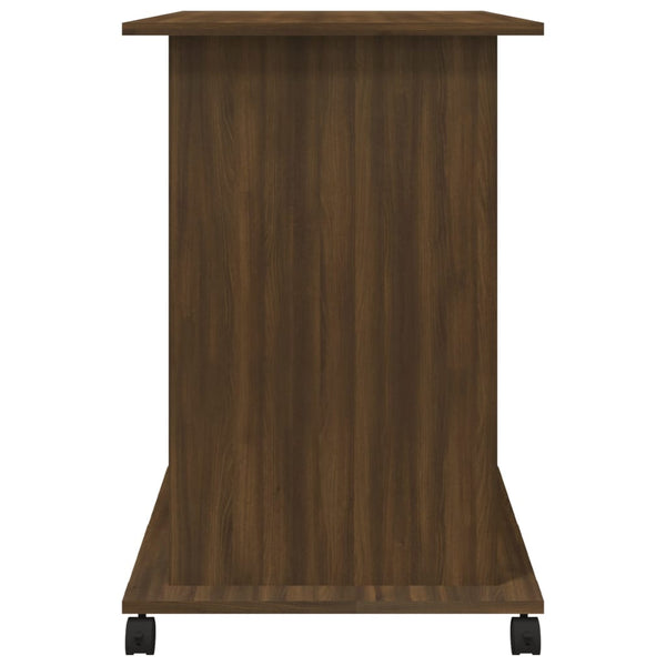 Schreibtisch Braun Eichenoptik 80x50 cm