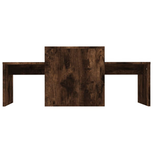 Couchtisch Set Räuchereiche 2er