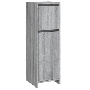 Grauer Badschrank Sonoma 30x30x95 cm