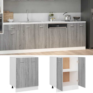 Unterschrank Lyon Grau Sonoma 60 cm