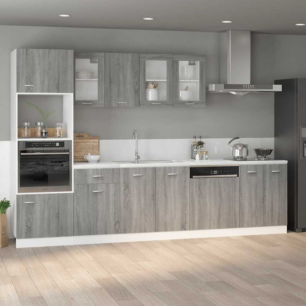 Unterschrank Lyon Grau Sonoma 60 cm