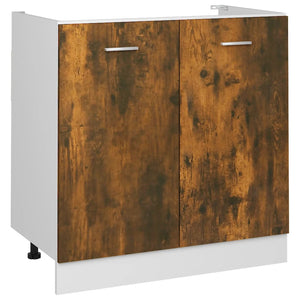 Spülenschrank Lyon Räuchereiche 80 cm