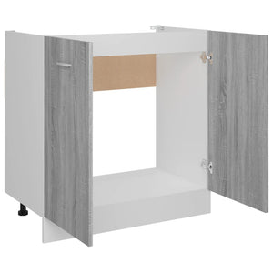 Spülenschrank Lyon Grau Sonoma 80 cm