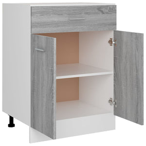 Unterschrank Lyon Grau Sonoma 60 cm