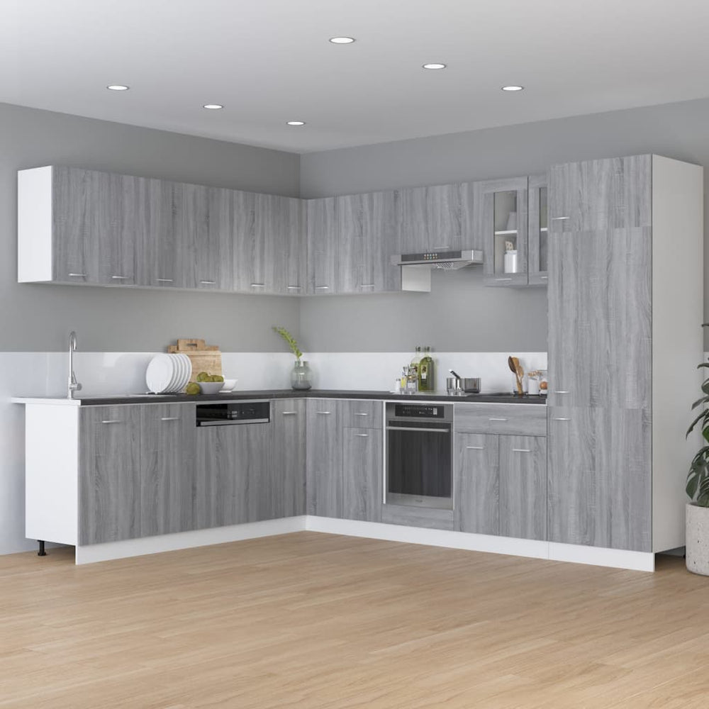 Unterschrank Lyon Grau Sonoma 60 cm