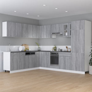 Hängeschrank Lyon Grau Sonoma 50x60 cm