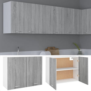 Hängeschrank Lyon Grau Sonoma 80 cm