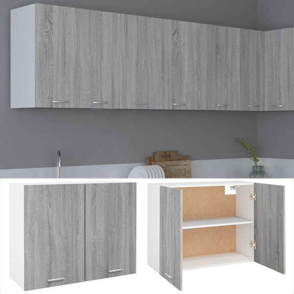 Hängeschrank Lyon Grau Sonoma 80 cm