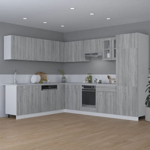 Hängeschrank Lyon Grau Sonoma 80 cm