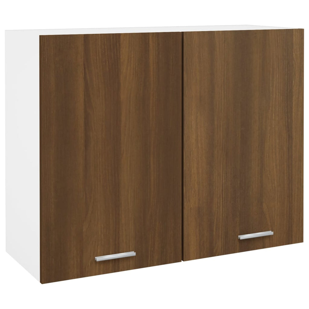 Hängeschrank Lyon Braun Eiche 80 cm