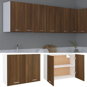 Hängeschrank Lyon Braun Eiche 80 cm