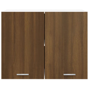 Hängeschrank Lyon Braun Eiche 80 cm