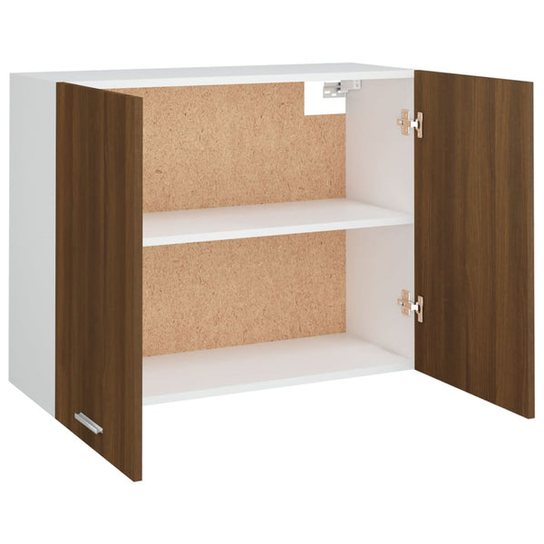 Hängeschrank Lyon Braun Eiche 80 cm