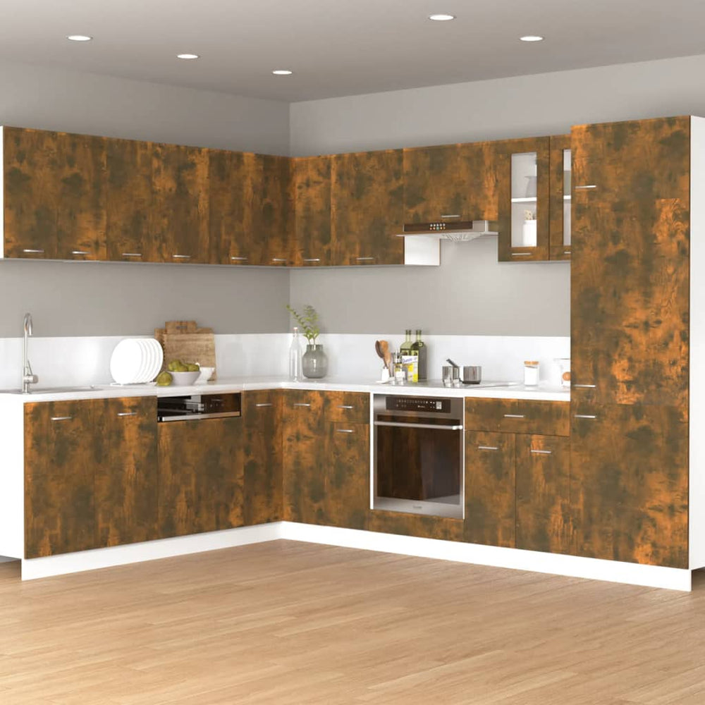 Hängeschrank Lyon Räuchereiche 60 cm