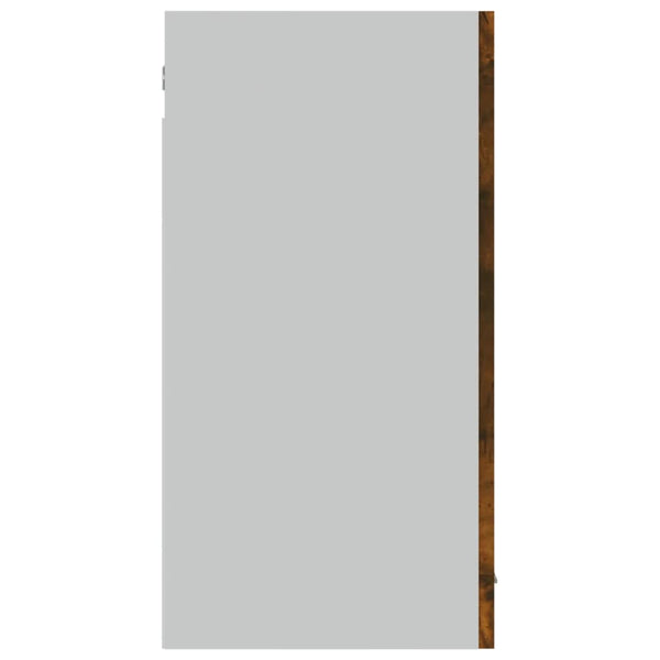 Hängeschrank Lyon Räuchereiche Glas 80 cm