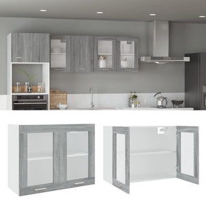 Hängeschrank Lyon Grau Sonoma 80 cm