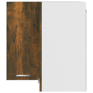 Eck-Hängeschrank Lyon Räuchereiche 57x57x60 cm