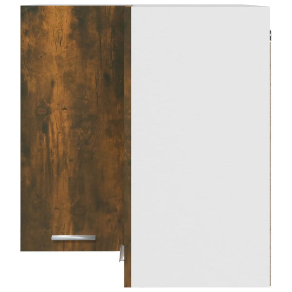 Eck-Hängeschrank Lyon Räuchereiche 57x57x60 cm