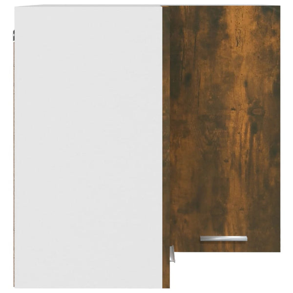 Eck-Hängeschrank Lyon Räuchereiche 57x57x60 cm