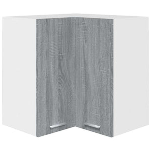 Eck-Hängeschrank Lyon Grau Sonoma 57x57x60 cm