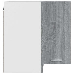 Eck-Hängeschrank Lyon Grau Sonoma 57x57x60 cm