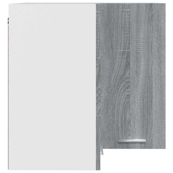 Eck-Hängeschrank Lyon Grau Sonoma 57x57x60 cm