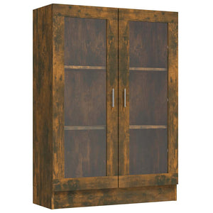 Vitrinenschrank Räuchereiche 82,5x30,5x115 cm