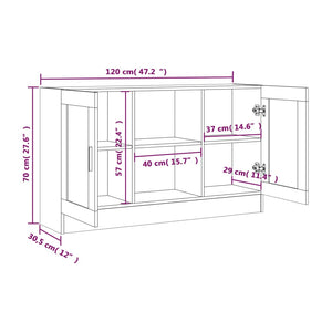 Sideboard Räuchereiche 120 cm
