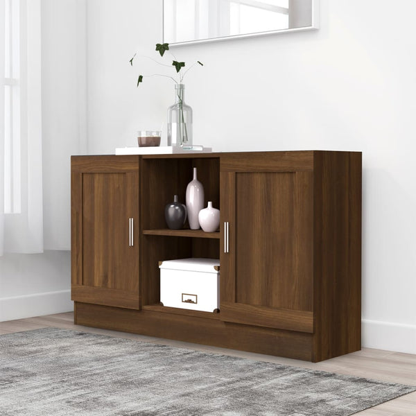 Sideboard Braun Eichen-Optik 120 cm
