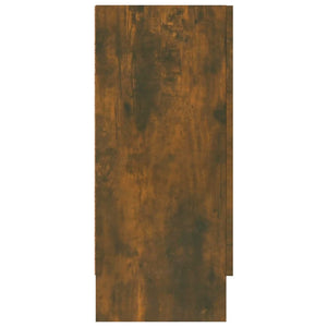 Vitrinenschrank Räuchereiche 120 cm