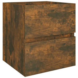 Waschbeckenunterschrank Räuchereiche 41cm