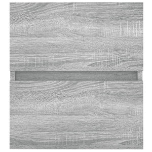 Waschbeckenunterschrank Grau Sonoma 41x38,5x45 cm