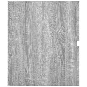 Waschbeckenunterschrank Grau Sonoma 41x38,5x45 cm