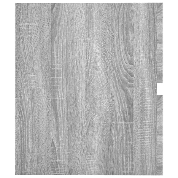 Waschbeckenunterschrank Grau Sonoma 41x38,5x45 cm