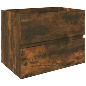 Waschbeckenschrank Räuchereiche 60 cm