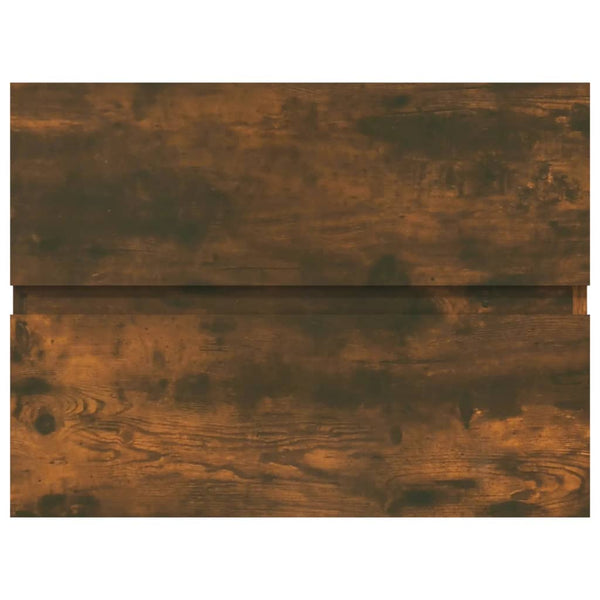 Waschbeckenschrank Räuchereiche 60 cm