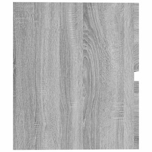 Waschbeckenunterschrank Grau Sonoma 60 cm