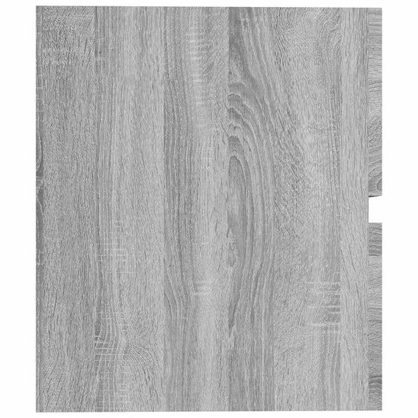 Waschbeckenunterschrank Grau Sonoma 60 cm