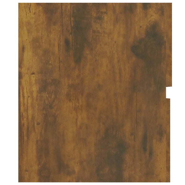 Waschbeckenschrank Räuchereiche 80 cm