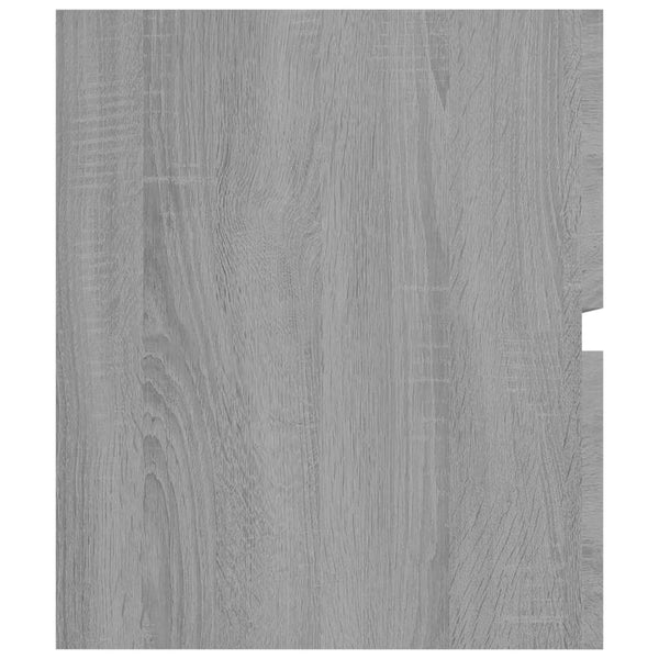 Waschbeckenunterschrank Grau Sonoma 90 cm