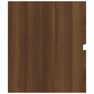 Waschbeckenunterschrank Eiche 90 cm