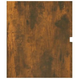 Waschbeckenschrank Räuchereiche 100 cm