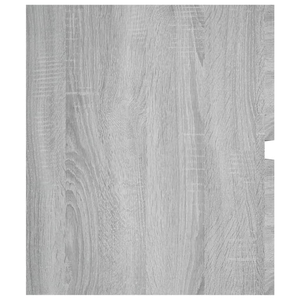 Waschbeckenunterschrank Grau Sonoma 100 cm
