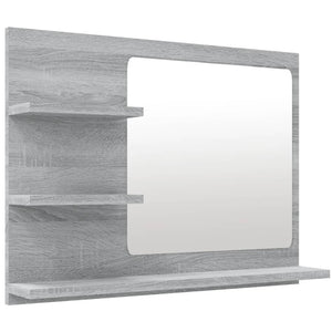 Badspiegel Grau Sonoma 60x45 cm